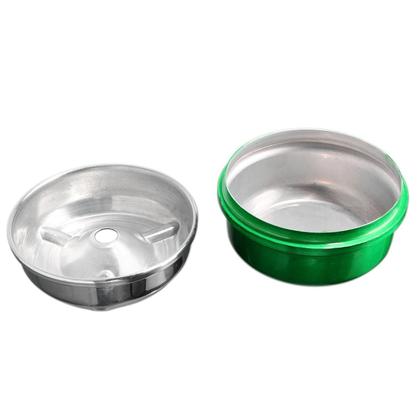 Imagem de Cinzeiro Pequeno Redondo Com Tampa Alumínio Cores Sortidas