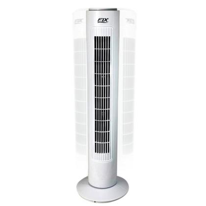 Imagem de Circulador de Ar Ventilador Tipo Torre Coluna 3 Níveis de Velocidade 220V Branco