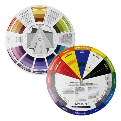Imagem de Circulo Cromatico Pequeno 13cm Sinoart Sfa238 D14