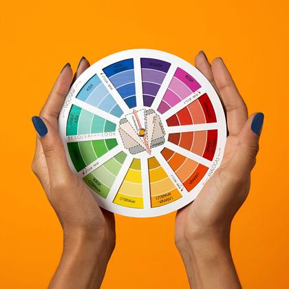 Imagem de Circulo Cromatico Sinoart 23cm Para Harmonia Das Cores