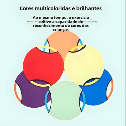 Imagem de Círculo de Saltar para Crianças (35cm) - Brinquedo para Treinamento de Equilíbrio e Coordenação Motora