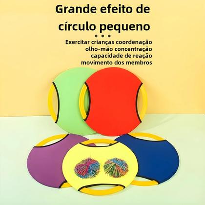 Imagem de Círculo de Saltar para Crianças (35cm) - Brinquedo para Treinamento de Equilíbrio e Coordenação Motora