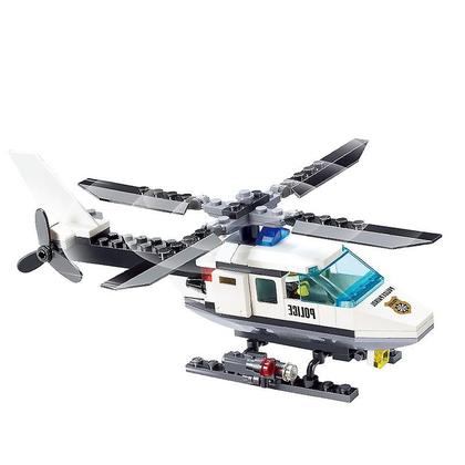 Imagem de City Police Helicopter compatível com partículas de Lego Blocks Chil