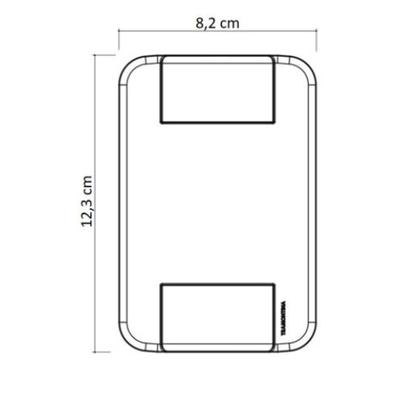 Imagem de Cj 2 Interruptores Paralelo 1 Tomada 20A 2p+t Branco TABLET