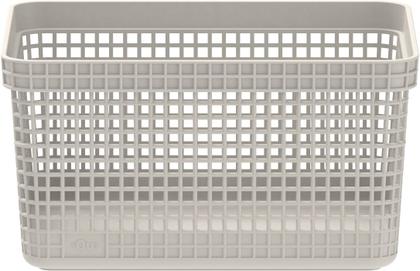 Imagem de Cj 3 Caixas Organizadoras Cestos Grid Closet Quarto Bebê