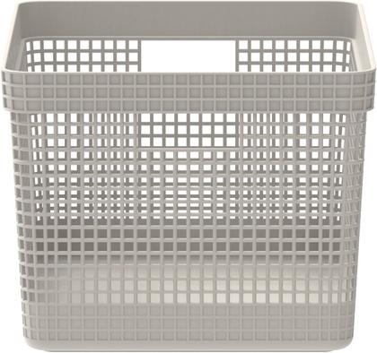 Imagem de Cj 3 Caixas Organizadoras Cestos Grid Closet Quarto Bebê