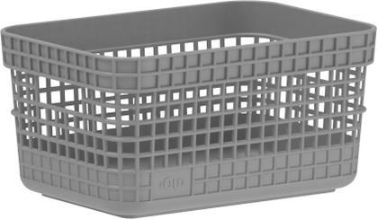 Imagem de Cj 3 Caixas Organizadoras Cestos Grid Closet Quarto Bebê