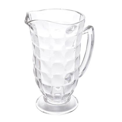 Imagem de Cj 7pc Jarra c/6 Copos de Vidro Xadrez Lyor