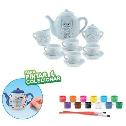 Imagem de Cj de Chá 13 pçs Art & Craft Para Pintar ZP00226 Zoop Toys