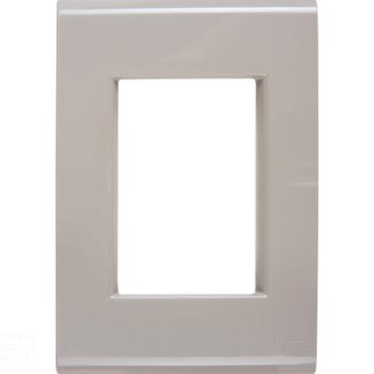 Imagem de Cj Dois Interruptor Duplo e Tomada 20A Liz Fendi Tramontina completo pronto