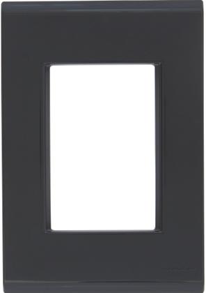 Imagem de Cj Dois Interruptor Duplo e Tomada 20A Liz Grafite Tramontina completo pronto