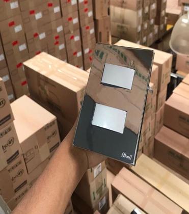 Imagem de Cj Int. Duplo Simples 4X2 - Recta Espelhada Prata Gloss