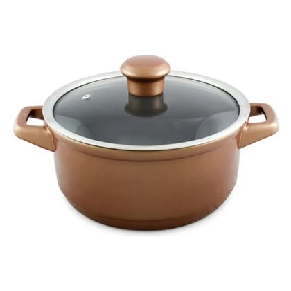 Imagem de Cj Panelas de Cerâmica Duo Smart 5 Peças Cobre - Ceraflame