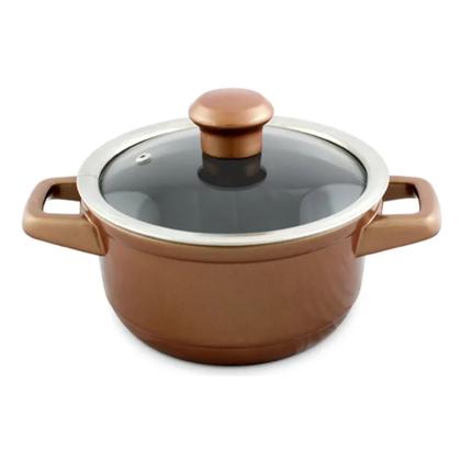 Imagem de Cj Panelas de Cerâmica Duo Smart 5 Peças Cobre - Ceraflame