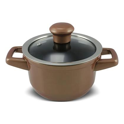 Imagem de Cj Panelas de Cerâmica Duo Smart 5 Peças Cobre - Ceraflame