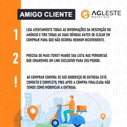 Imagem de Cj tomada 10a horizontal com suporte 4x2 dicompel novara branco total