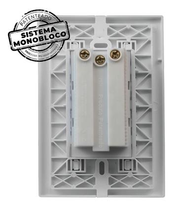 Imagem de Cj Tomada 4x2 Tomada Tripla 20a Monobloco Bivolt I9 Ilumi
