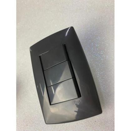 Imagem de Cj Triplo ( 2 Simples + 1 Paralelo ) 4X2 - Blux Home Grafite