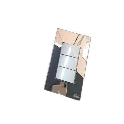 Imagem de Cj Triplo (2 Simples + 1 Paralelo) 4X2 - Recta Prata Gloss