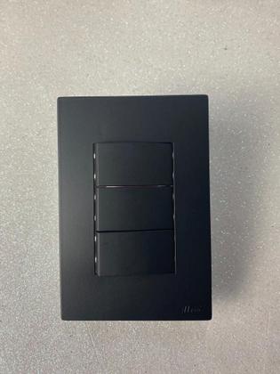 Imagem de Cj Triplo Paralelo 4X2 - Recta Grafite Satin Fosco