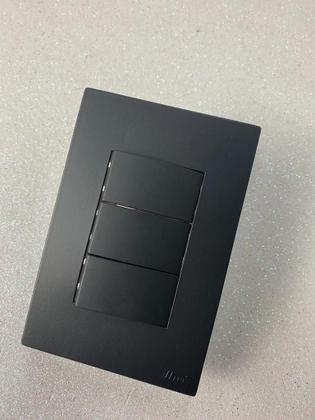 Imagem de Cj Triplo Paralelo 4X2 - Recta Grafite Satin Fosco