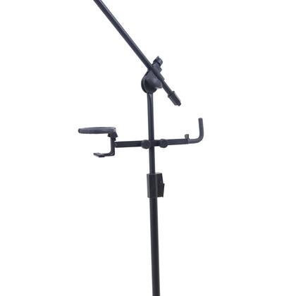 Imagem de Clamp de pedestal Descanço Para Percussão + Porta Copo C5 ASK