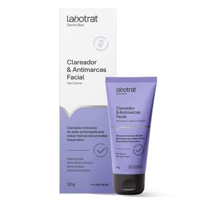 Imagem de Clareador Antimarcas Facial Gel Creme Dermo Skin Labotrat 30g