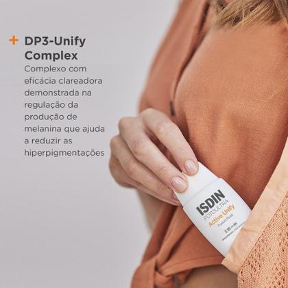 Imagem de Clareador e Protetor Solar ISDIN Active Unify sem cor FPS99