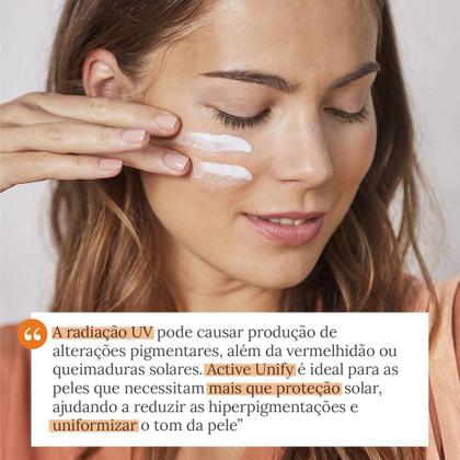 Imagem de Clareador e Protetor Solar ISDIN Active Unify sem cor FPS99