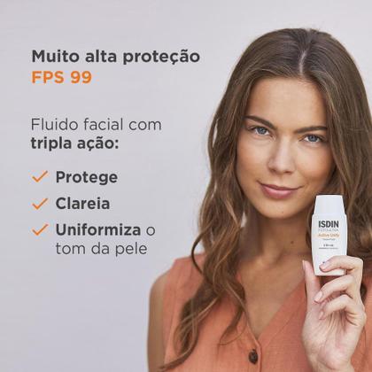 Imagem de Clareador e Protetor Solar ISDIN Active Unify sem cor FPS99