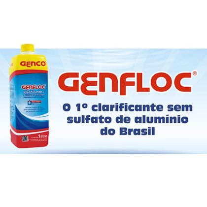 Imagem de Clarificante e Auxiliar de Filtração Genco Genfloc 1L