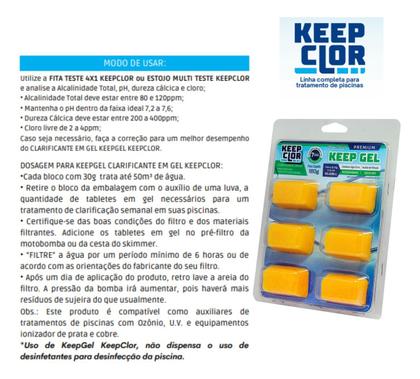 Imagem de Clarificante E Floculante Em Gel Keepclor 180 Gramas 06 Gel