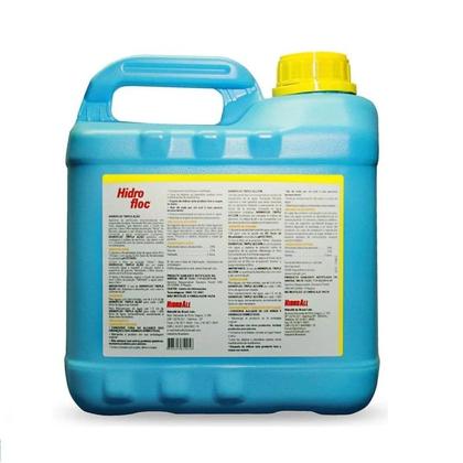 Imagem de Clarificante e Floculante Hidrofloc 5L Tampa Amarela  Hidroall