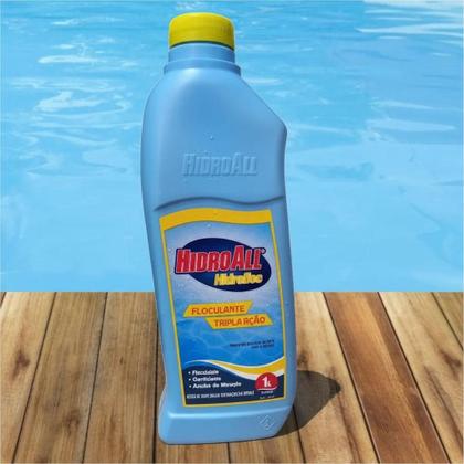 Imagem de Clarificante Floculante Hidrofloc Hidroall Para Piscinas 1 L