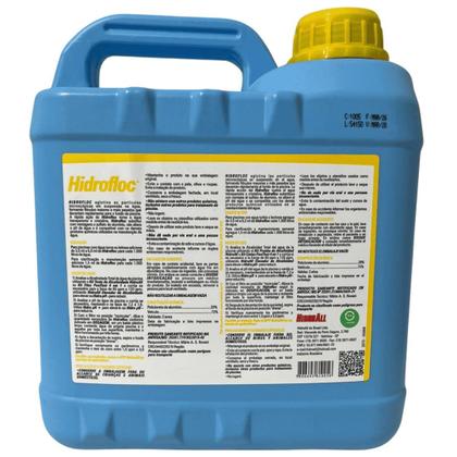 Imagem de Clarificante Floculante Hidrofloc Tripla Ação Hidroall 5 Lt