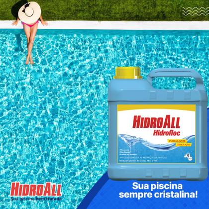 Imagem de Clarificante Floculante tripla Ação HidroFloc 5 litros Hidroall