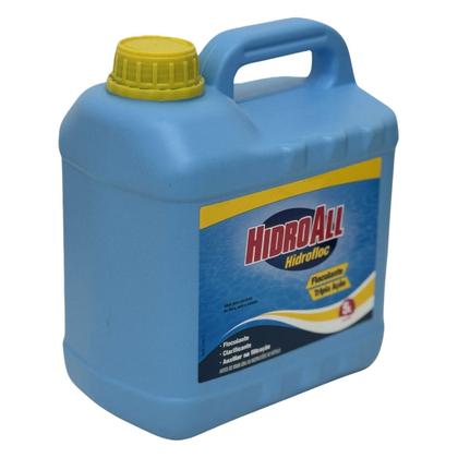 Imagem de Clarificante Hidrofloc Floculante Hidroall Galão 5 litros
