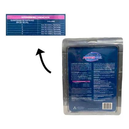 Imagem de Clarificante Power Gel 140g Com 7 Pastilhas 212037 FLUIDRA