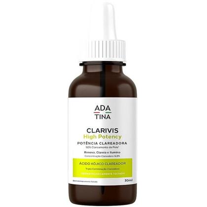 Imagem de Clarivis High Potency Sérum Clareador Mancha Melasma Renova pele rosto face melanina uniforme iluminada.