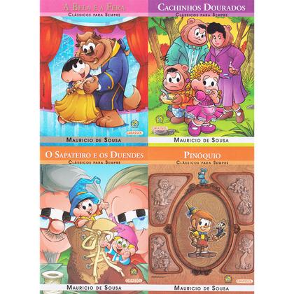 Imagem de Clássicos Para Sempre Com Turma Da Mônica Coleção em 14 Volumes Contos de Fadas