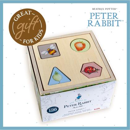 Imagem de Classificador de formas KIDS PREFERRED Beatrix Potter Peter Rabbit Wood