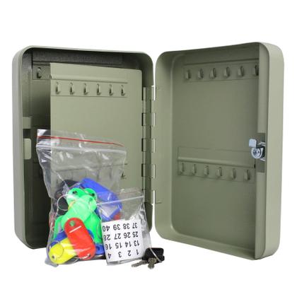 Imagem de Claviculário armário em aço com 48 chaveiros 25x18 - western