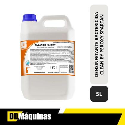 Imagem de Clean by Peroxy Desinfetante e Limpador de Uso Geral 5 Litros Spartan