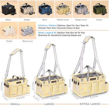 Imagem de Cleaning Caddy FifthStart Multiuso Amarelo Floral 38x25x20 cm