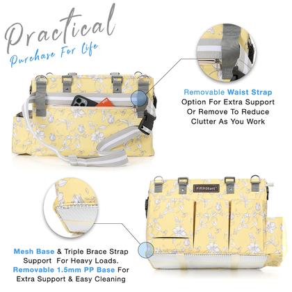 Imagem de Cleaning Caddy FifthStart Multiuso Amarelo Floral 38x25x20 cm