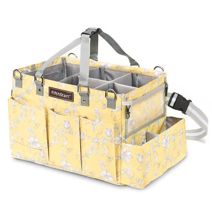 Imagem de Cleaning Caddy FifthStart Multiuso Amarelo Floral 38x25x20 cm