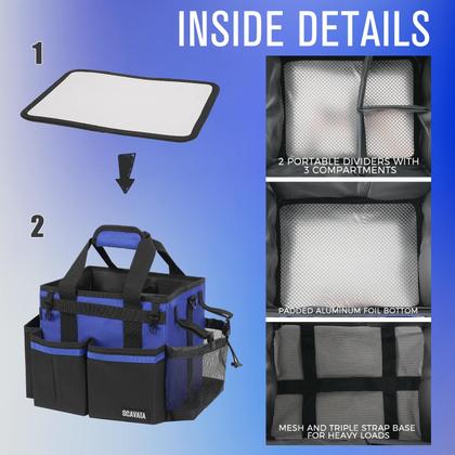 Imagem de Cleaning Caddy SCAVATA Compact Wearable com alça e alças