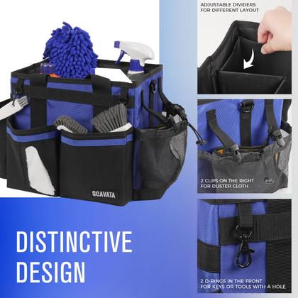 Imagem de Cleaning Caddy SCAVATA Compact Wearable com alça e alças