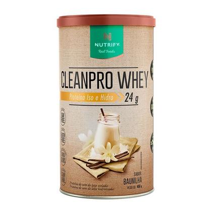 Imagem de CleanPro Whey (450g) - Sabor: Baunilha