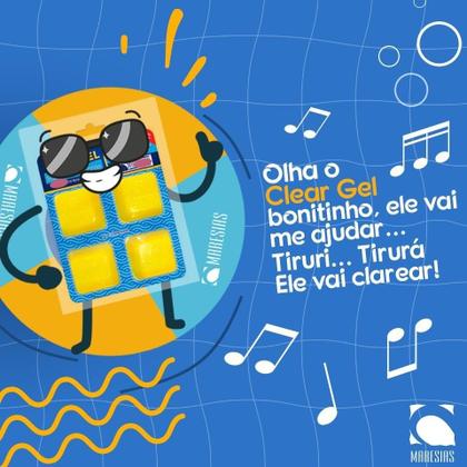 Imagem de Clear Gel 4 Cubos 100g Clarificante Reduz Aspiração Maresias